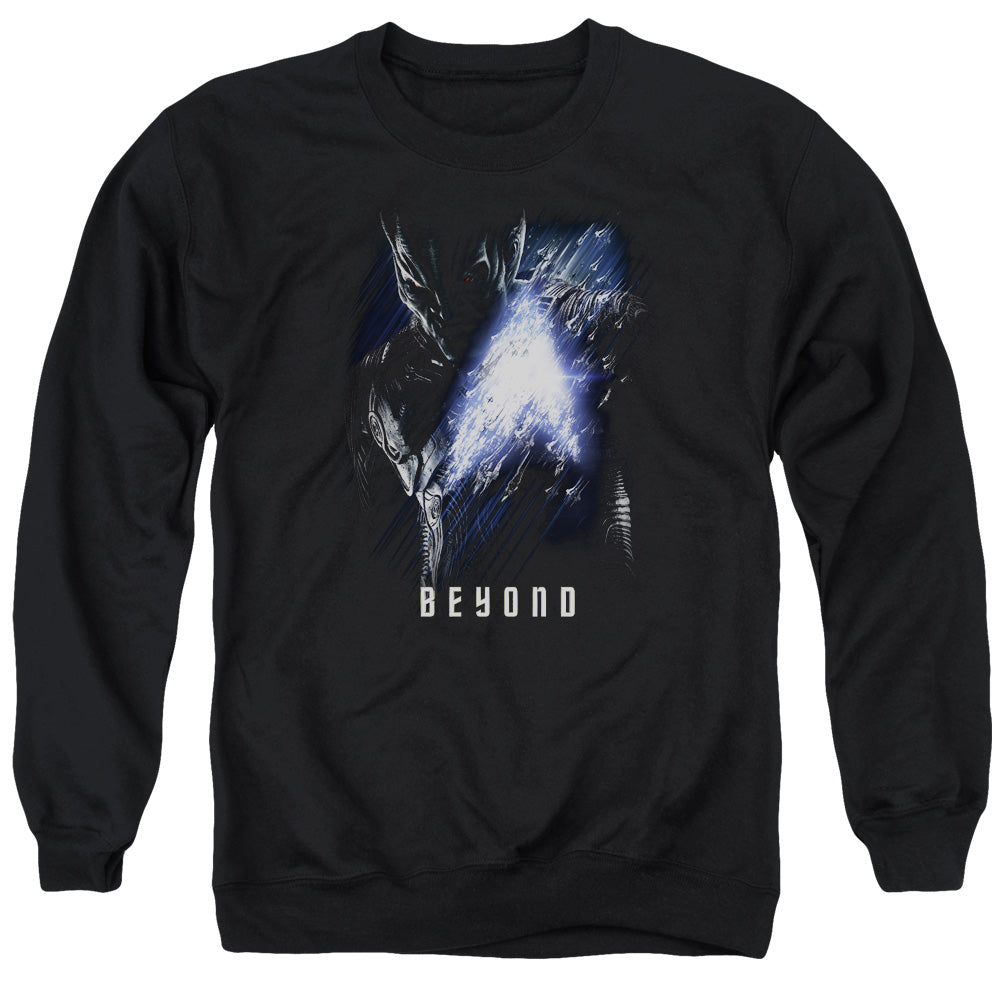 STAR TREK BEYOND/KRALL POSTER - ADULT CREWNECK SWEATSHIRT - BLACK
