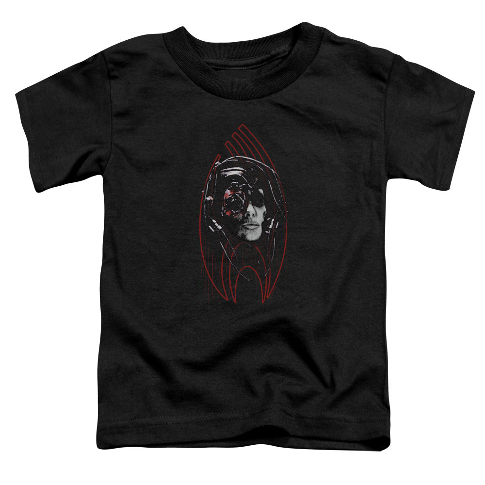 STAR TREK/BORG CONSTRUCT - S/S TODDLER TEE - BLACK