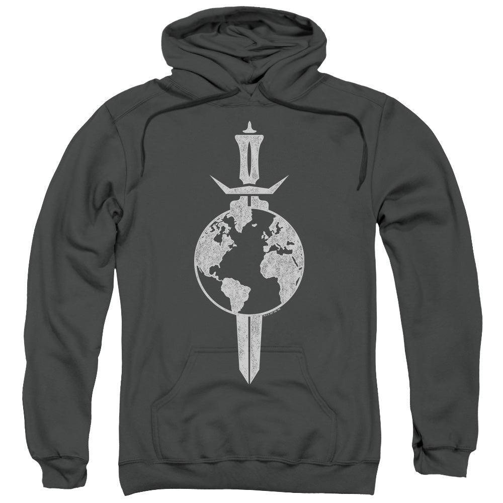 STAR TREK/TERRAN EMPIRE - ADULT PULLOVER HOODIE - CHARCOAL