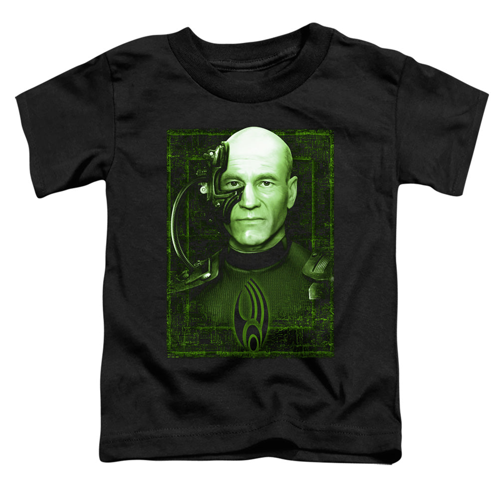STAR TREK/LOCUTUS OF BORG - S/S TODDLER TEE - BLACK