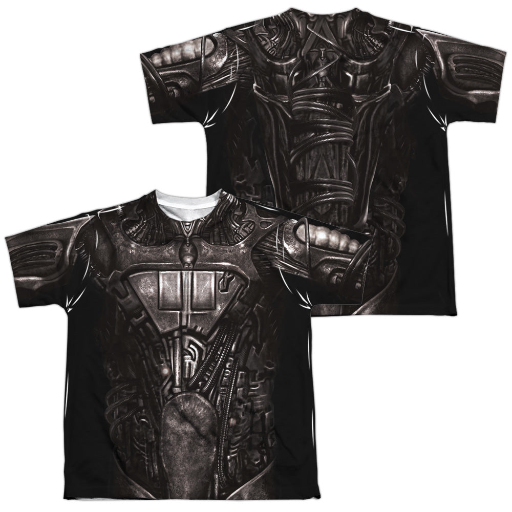 STAR TREK/BORG COSTUME (FRONT/BACK PRINT) - S/S YOUTH POLY CREW - MULTI