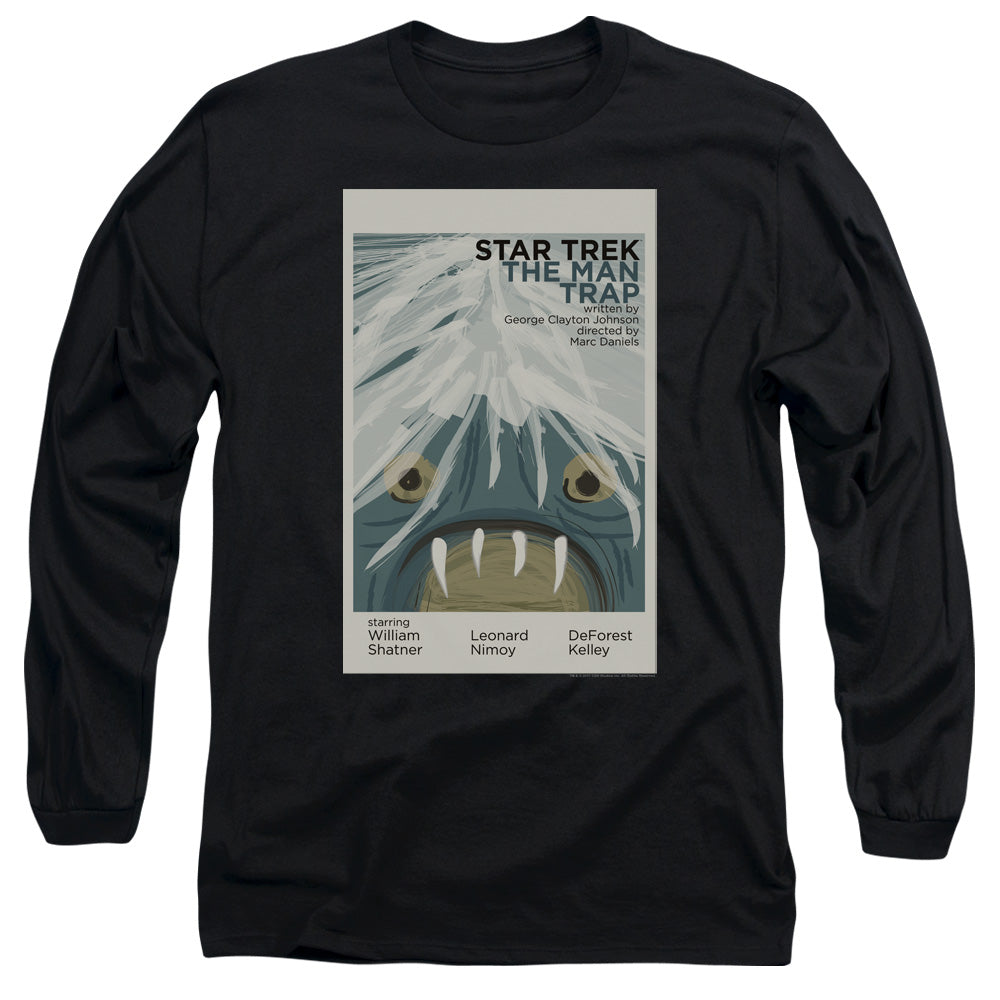 STAR TREK/TOS EPISODE 1 - L/S ADULT 18/1 - BLACK