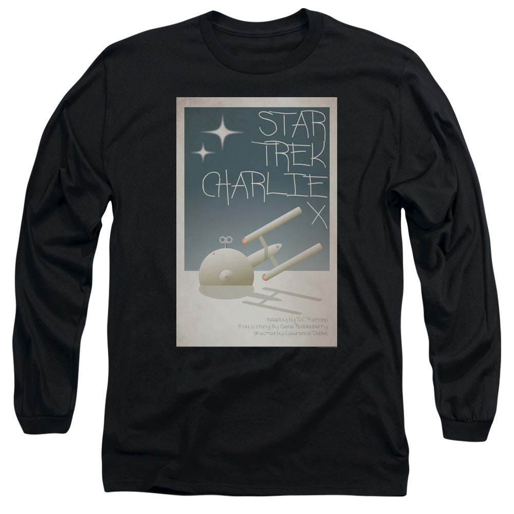 STAR TREK/TOS EPISODE 2 - L/S ADULT 18/1 - BLACK