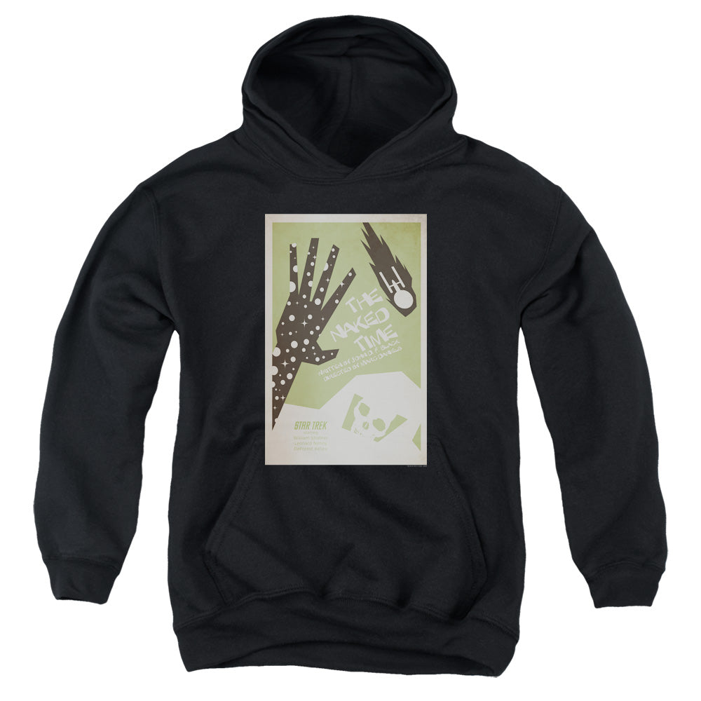 STAR TREK/TOS EPISODE 4 - YOUTH PULLOVER HOODIE - BLACK