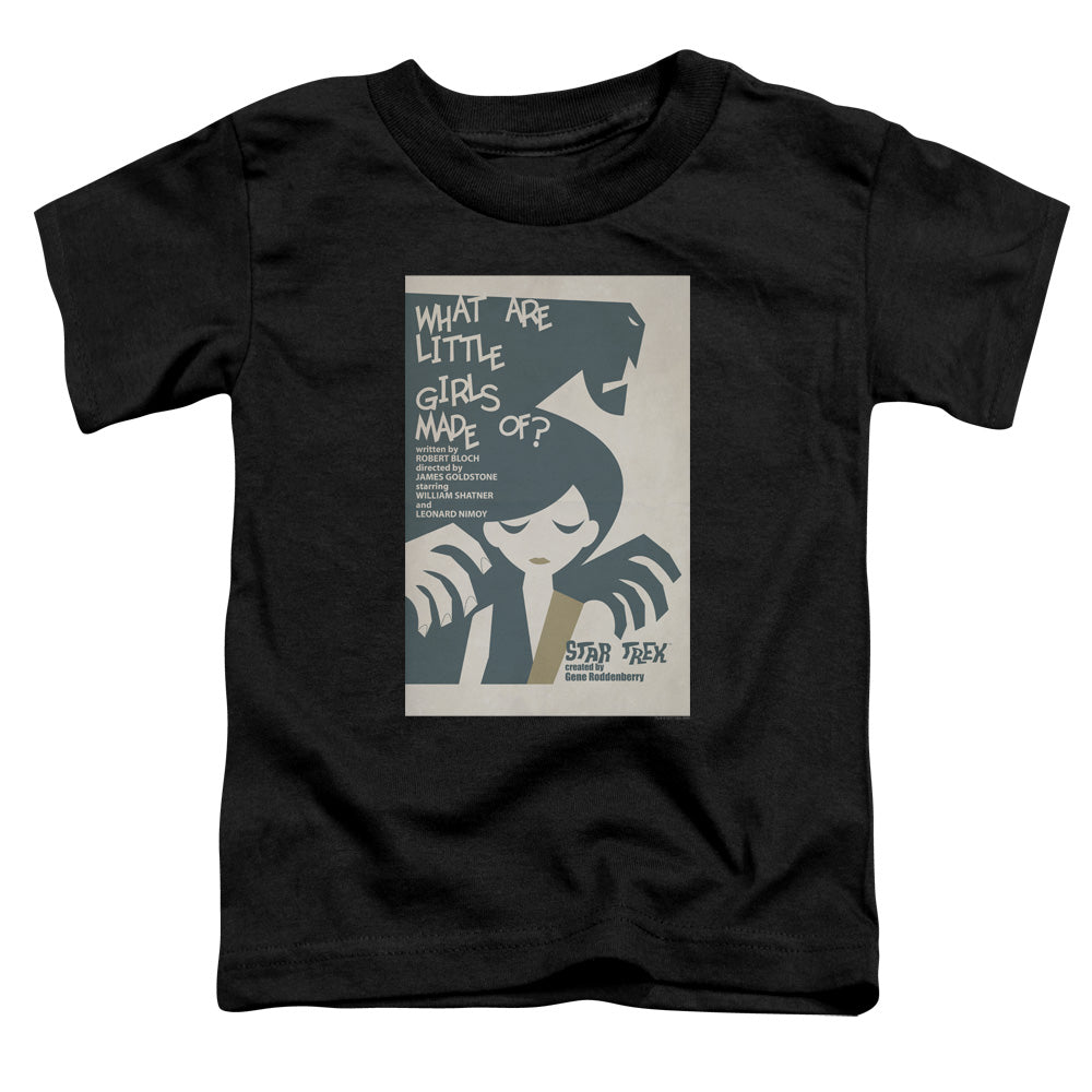STAR TREK/TOS EPISODE 7 - S/S TODDLER TEE - BLACK