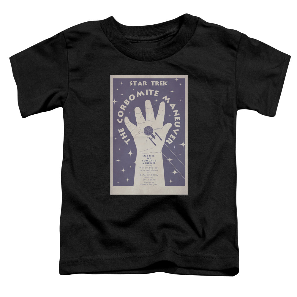 STAR TREK/TOS EPISODE 10 - S/S TODDLER TEE - BLACK