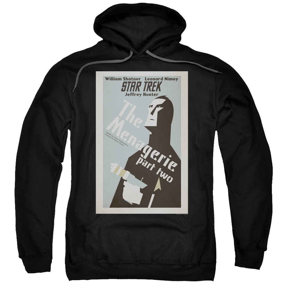 STAR TREK/TOS EPISODE 12 - ADULT PULLOVER HOODIE - BLACK
