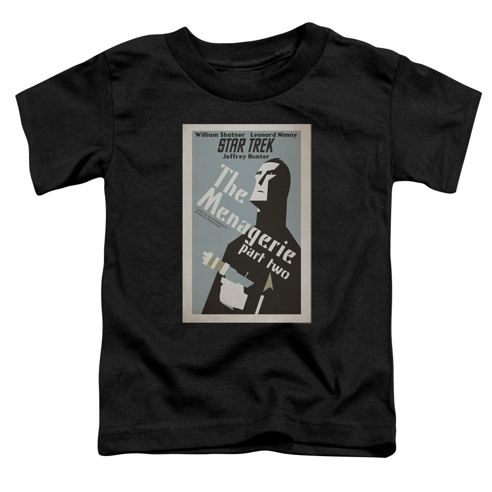 STAR TREK/TOS EPISODE 12 - S/S TODDLER TEE - BLACK