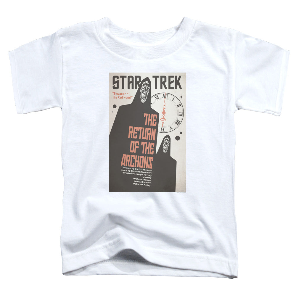 STAR TREK/TOS EPISODE 21 - S/S TODDLER TEE - WHITE