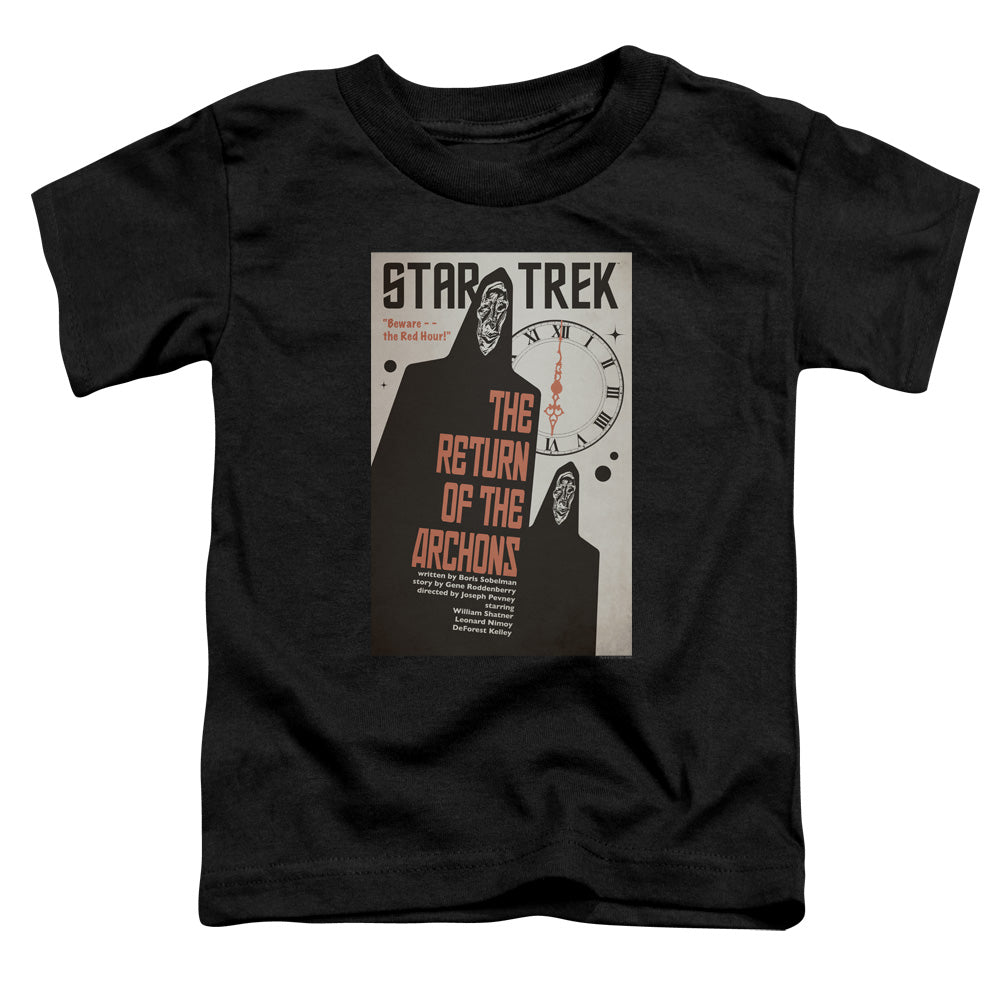 STAR TREK/TOS EPISODE 21 - S/S TODDLER TEE - BLACK