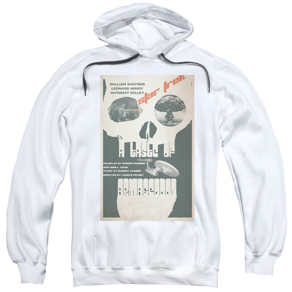 STAR TREK/TOS EPISODE 23 - ADULT PULLOVER HOODIE - WHITE