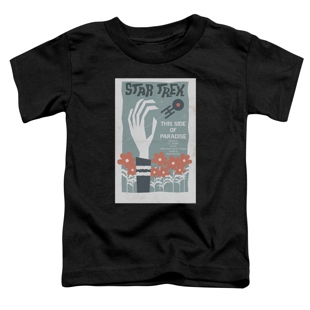 STAR TREK/TOS EPISODE 24 - S/S TODDLER TEE - BLACK