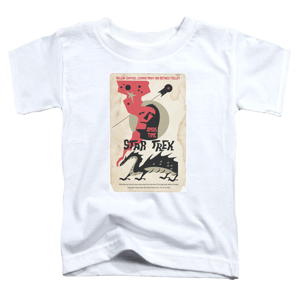 STAR TREK/TOS EPISODE 30 - S/S TODDLER TEE - WHITE