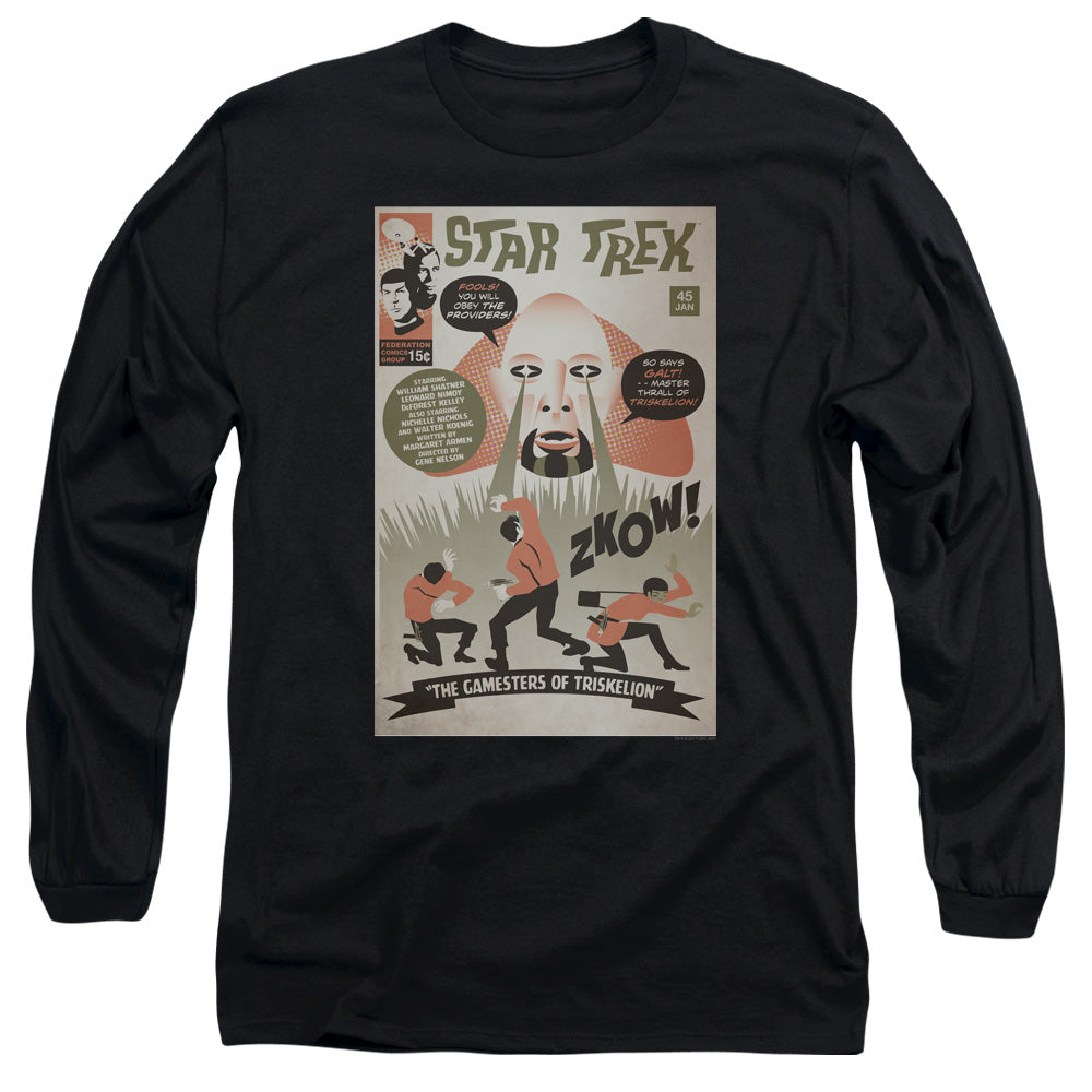 STAR TREK/TOS EPISODE 45 - L/S ADULT 18/1 - BLACK