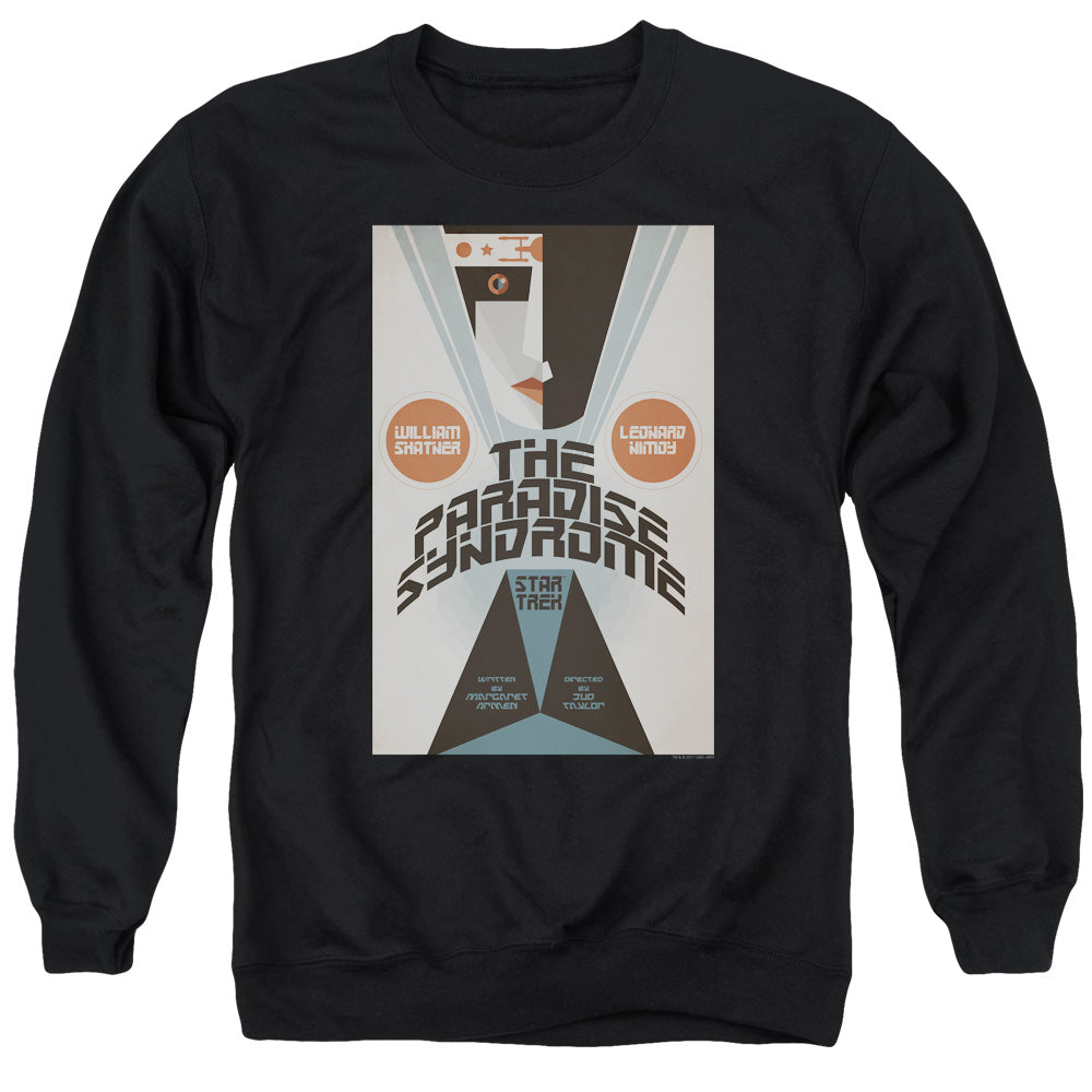 STAR TREK/TOS EPISODE 58 - ADULT CREWNECK SWEATSHIRT - BLACK
