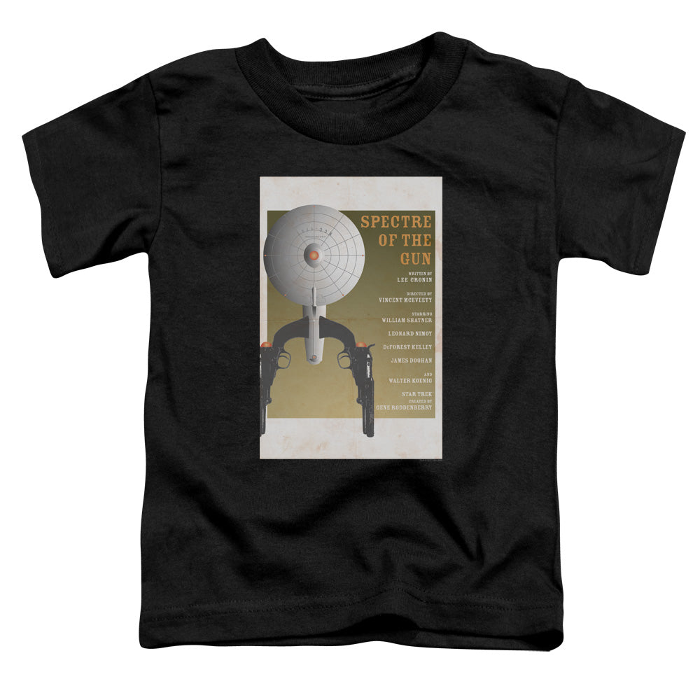 STAR TREK/TOS EPISODE 61 - S/S TODDLER TEE - BLACK