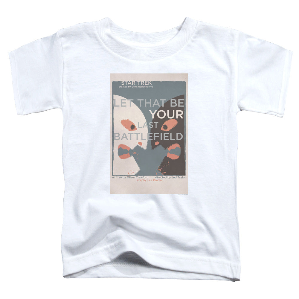 STAR TREK/TOS EPISODE 70 - S/S TODDLER TEE - WHITE