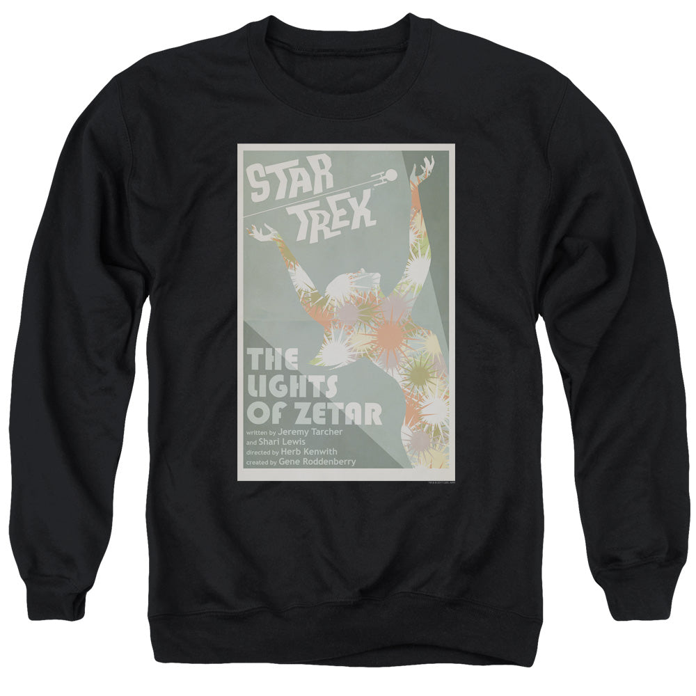 STAR TREK/TOS EPISODE 73 - ADULT CREWNECK SWEATSHIRT - BLACK