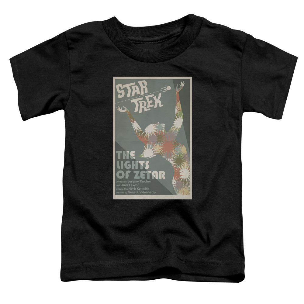 STAR TREK/TOS EPISODE 73 - S/S TODDLER TEE - BLACK