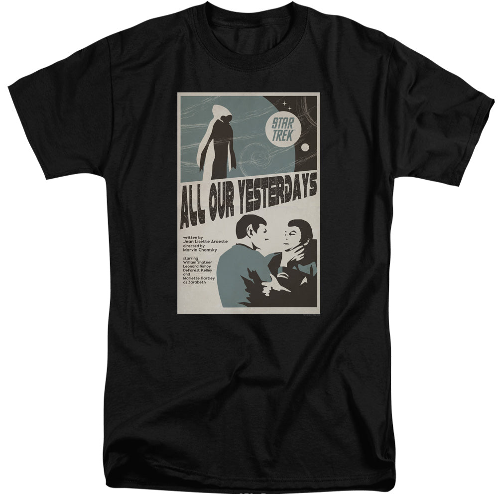 STAR TREK/TOS EPISODE 78 - S/S ADULT TALL 18/1 - BLACK