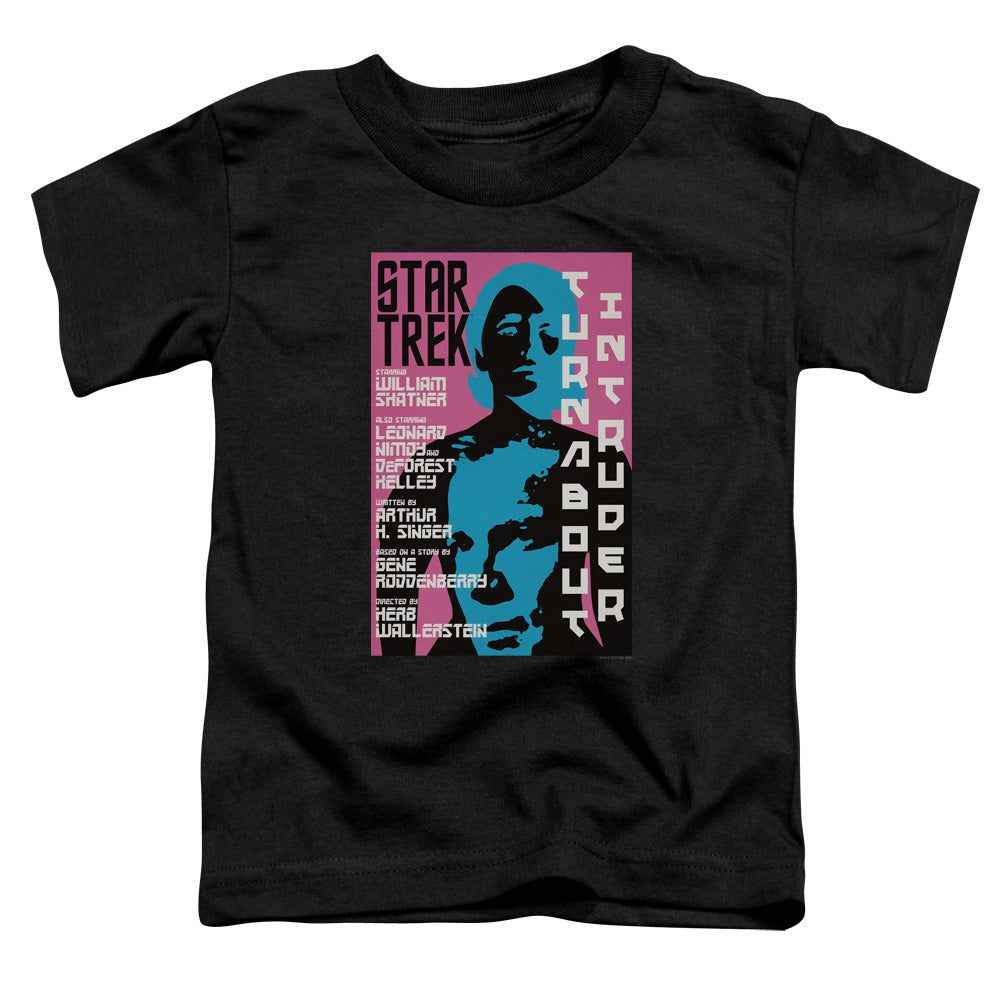 STAR TREK/TOS EPISODE 79 - S/S TODDLER TEE - BLACK