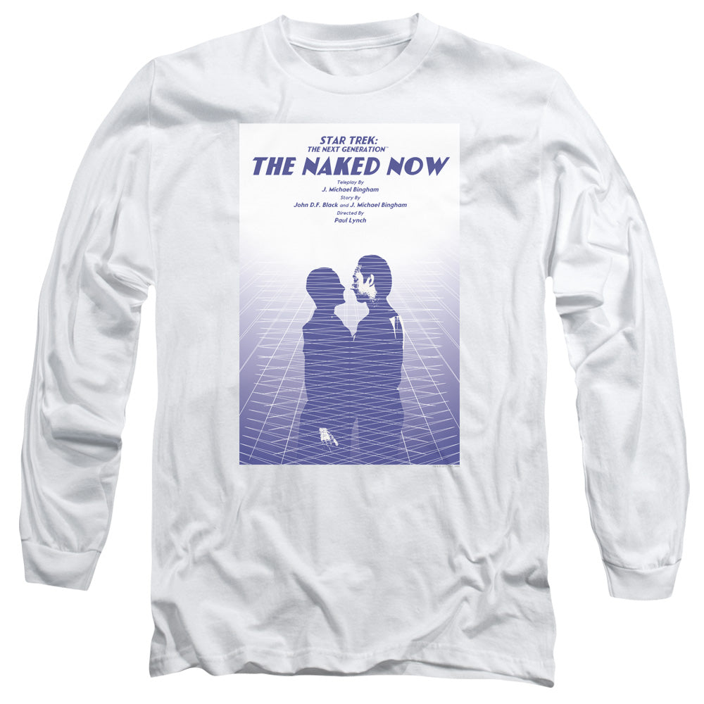 STAR TREK/TNG SEASON 1 EPISODE 3 - L/S ADULT 18/1 - WHITE