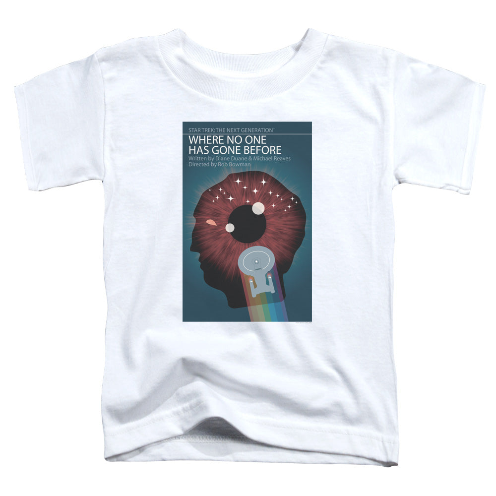 STAR TREK/TNG SEASON 1 EPISODE 6 - S/S TODDLER TEE - WHITE
