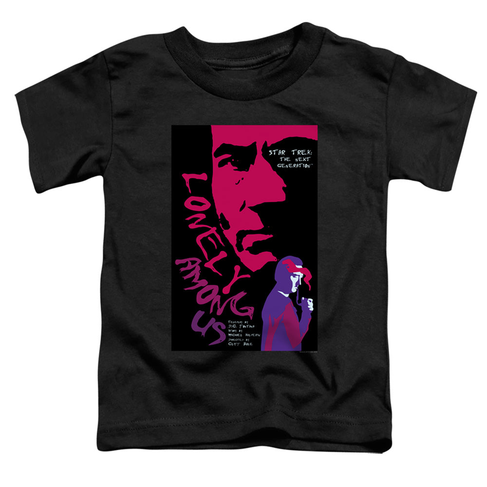 STAR TREK/TNG SEASON 1 EPISODE 7 - S/S TODDLER TEE - BLACK