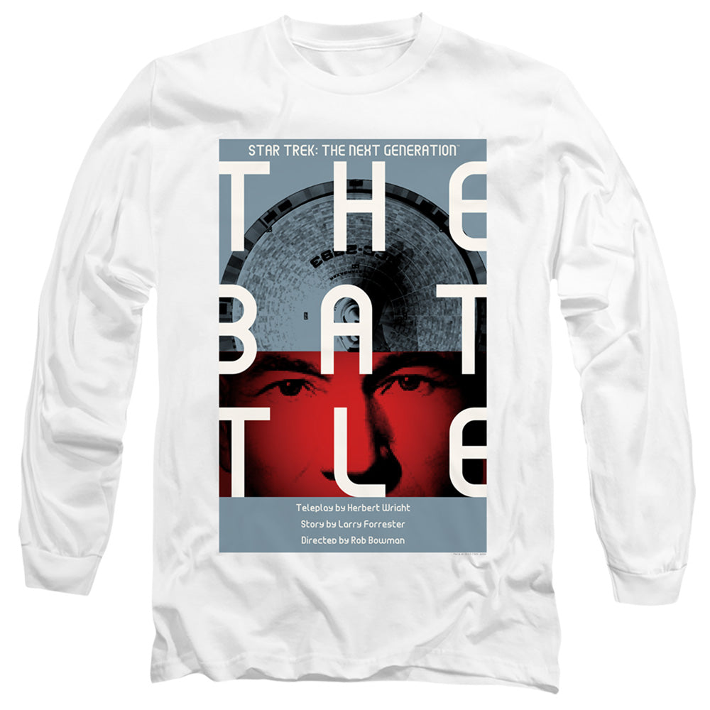 STAR TREK/TNG SEASON 1 EPISODE 9 - L/S ADULT 18/1 - WHITE