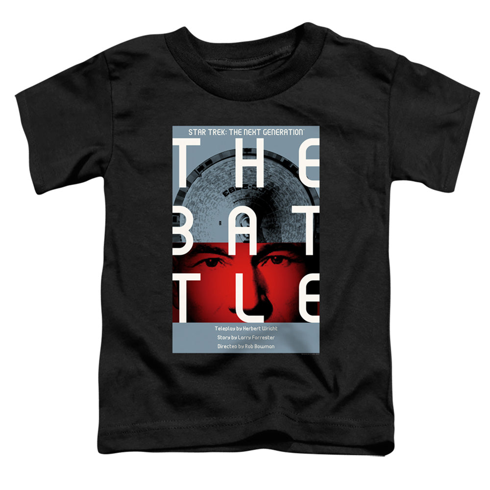 STAR TREK/TNG SEASON 1 EPISODE 9 - S/S TODDLER TEE - BLACK