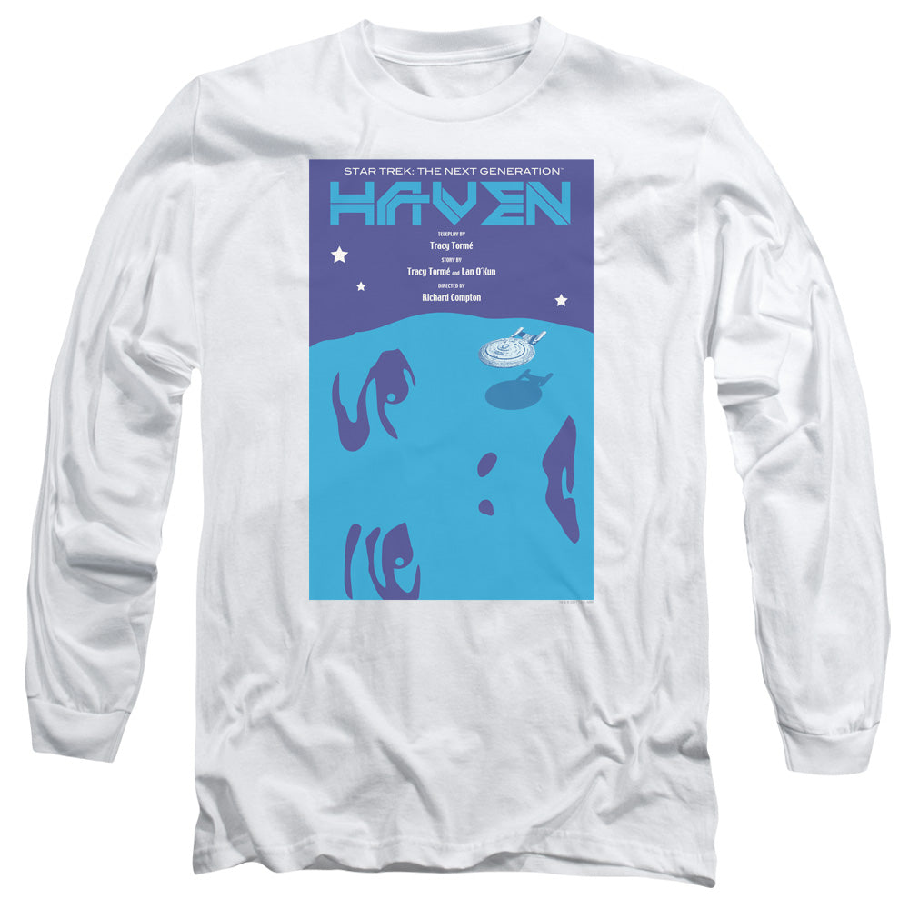 STAR TREK/TNG SEASON 1 EPISODE 11 - L/S ADULT 18/1 - WHITE