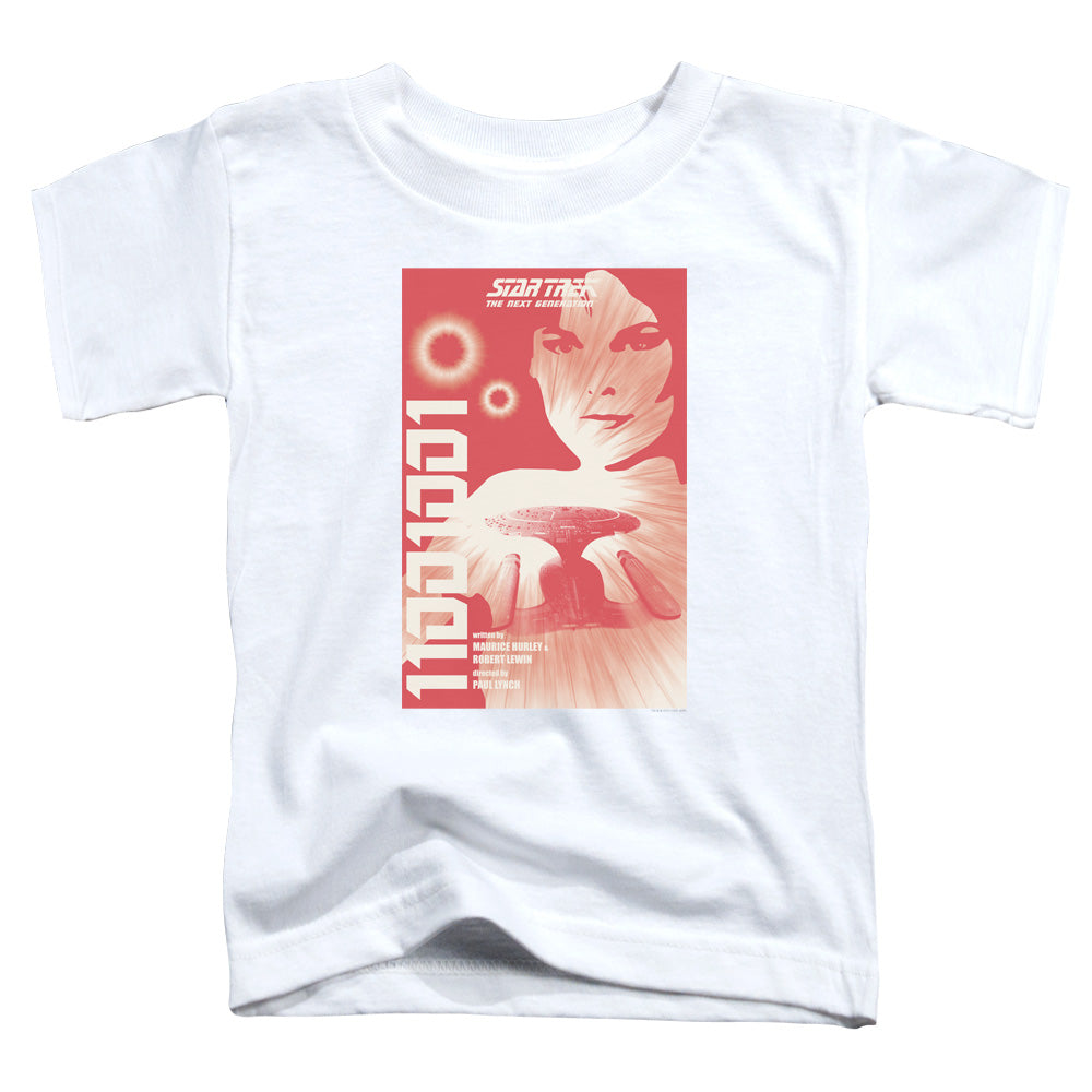 STAR TREK/TNG SEASON 1 EPISODE 15 - S/S TODDLER TEE - WHITE