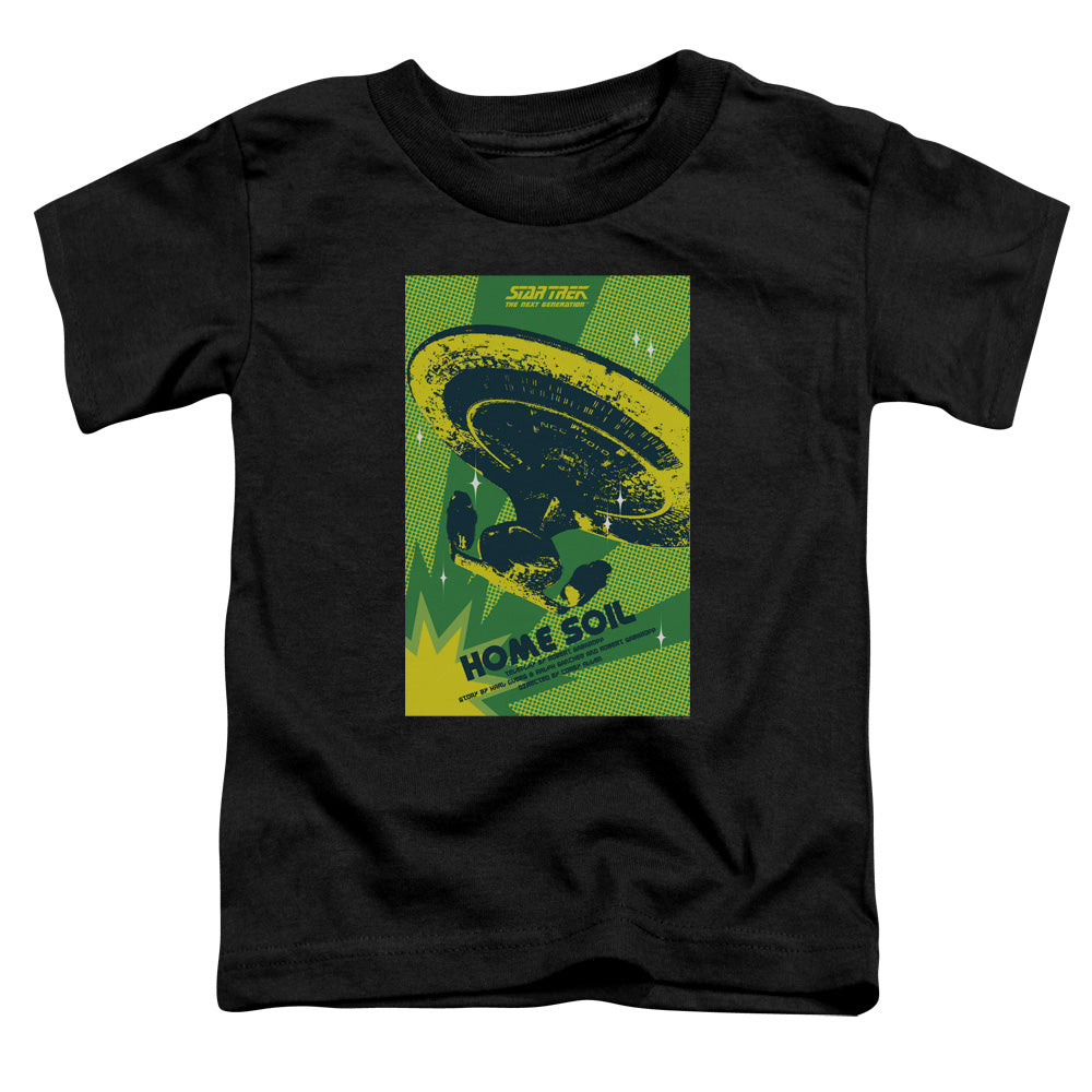 STAR TREK/TNG SEASON 1 EPISODE 18 - S/S TODDLER TEE - BLACK