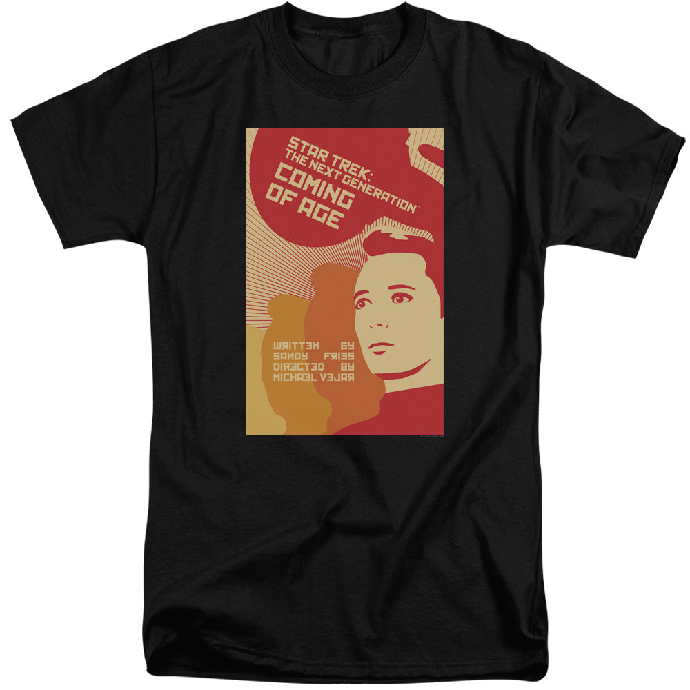 STAR TREK/TNG SEASON 1 EPISODE 19 - S/S ADULT TALL 18/1 - BLACK