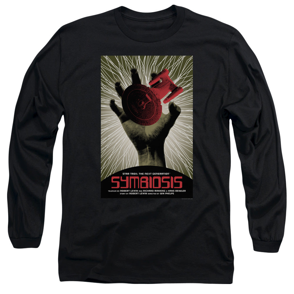 STAR TREK/TNG SEASON 1 EPISODE 22 - L/S ADULT 18/1 - BLACK