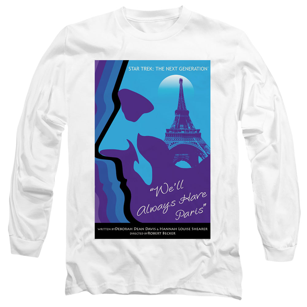 STAR TREK/TNG SEASON 1 EPISODE 24 - L/S ADULT 18/1 - WHITE