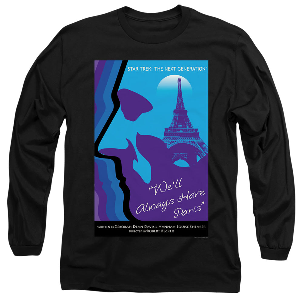 STAR TREK/TNG SEASON 1 EPISODE 24 - L/S ADULT 18/1 - BLACK