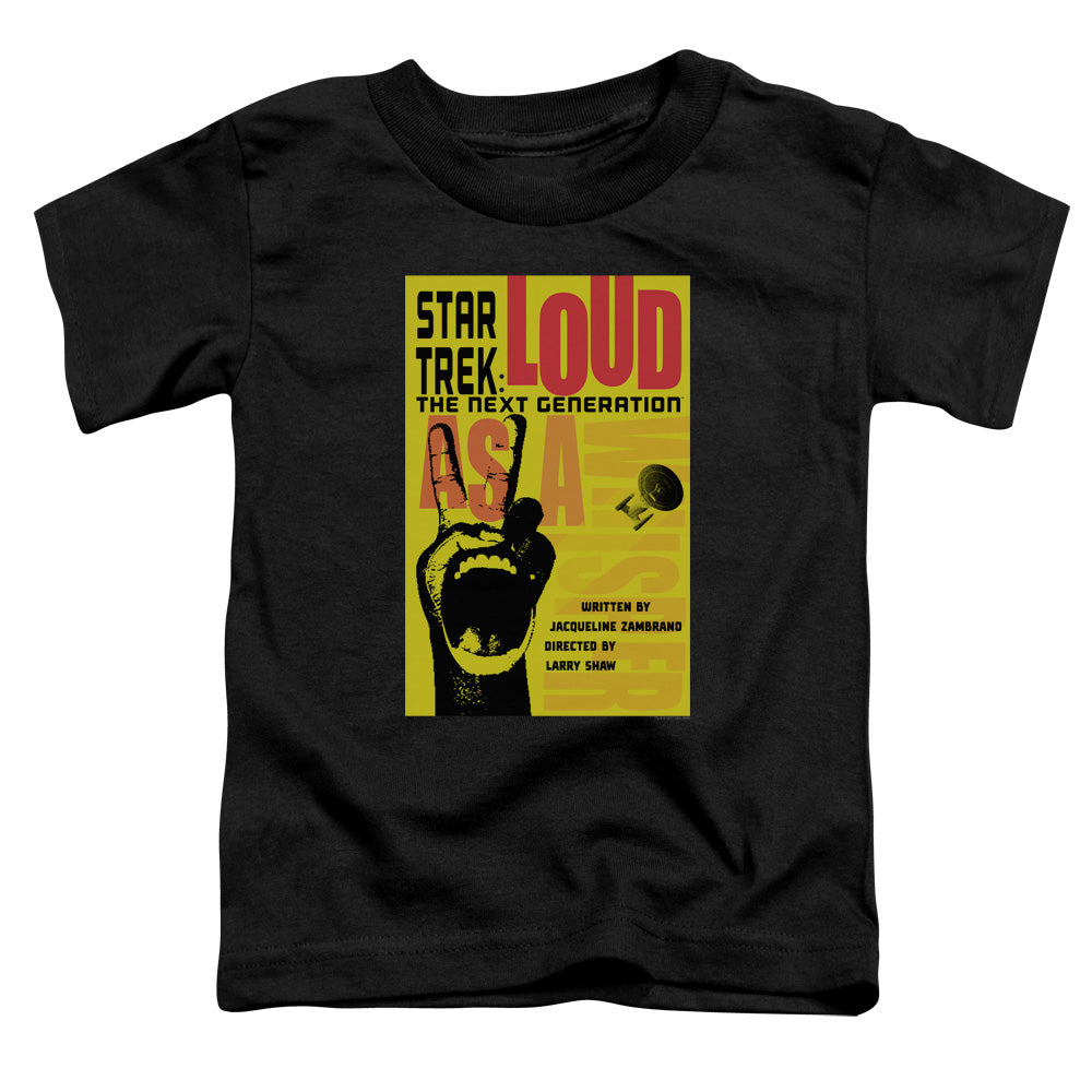 STAR TREK/TNG SEASON 2 EPISODE 5 - S/S TODDLER TEE - BLACK