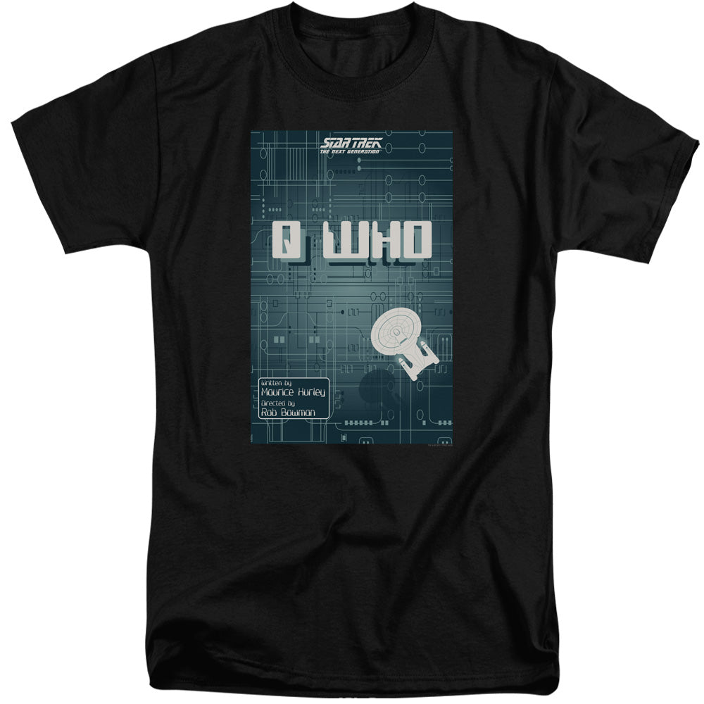 STAR TREK/TNG SEASON 2 EPISODE 16 - S/S ADULT TALL 18/1 - BLACK