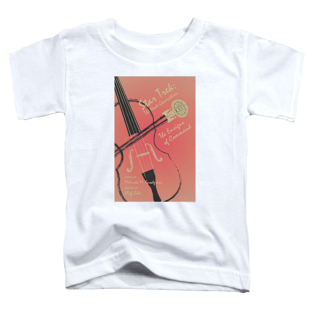 STAR TREK/TNG SEASON 3 EPISODE 2 - S/S TODDLER TEE - WHITE