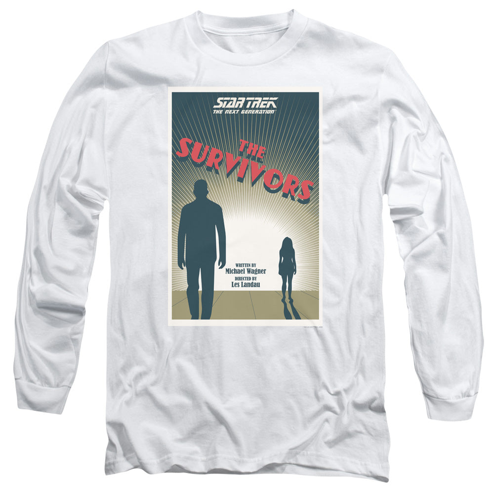 STAR TREK/TNG SEASON 3 EPISODE 3 - L/S ADULT 18/1 - WHITE