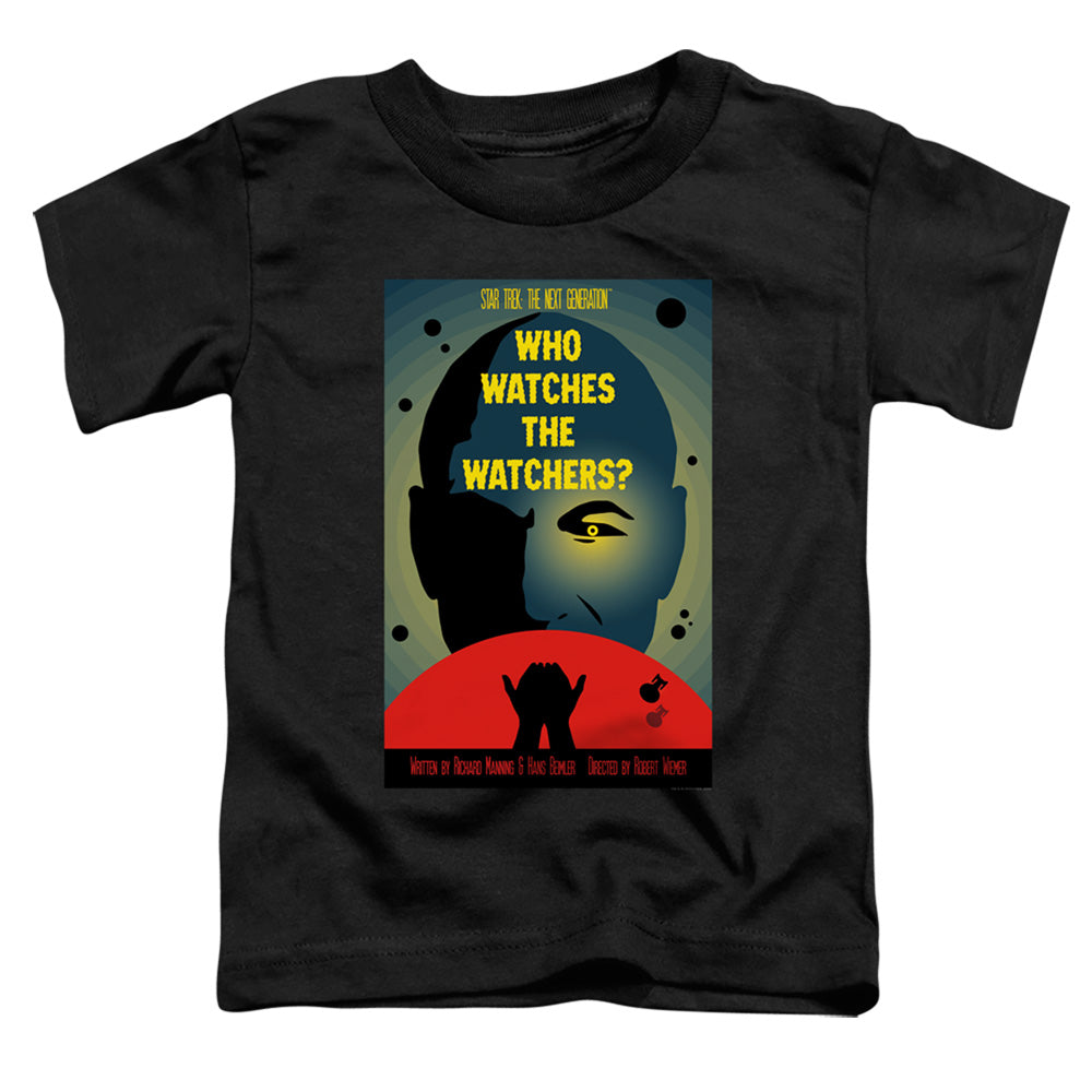 STAR TREK/TNG SEASON 3 EPISODE 4 - S/S TODDLER TEE - BLACK