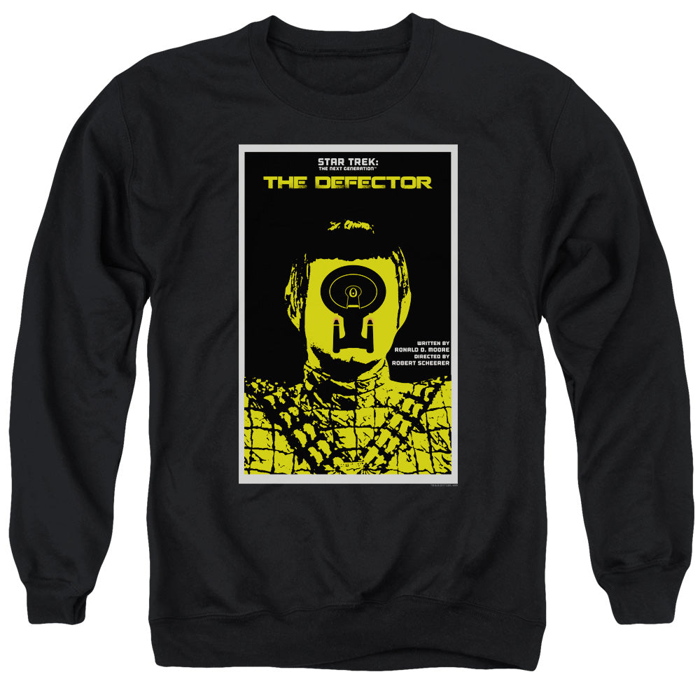 STAR TREK/TNG SEASON 3 EPISODE 10 - ADULT CREWNECK SWEATSHIRT - BLACK