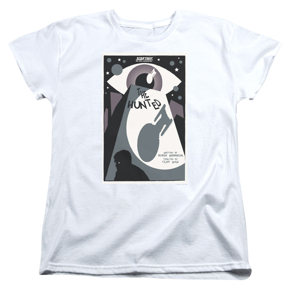 STAR TREK/TNG SEASON 3 EPISODE 11 - S/S WOMENS TEE - WHITE