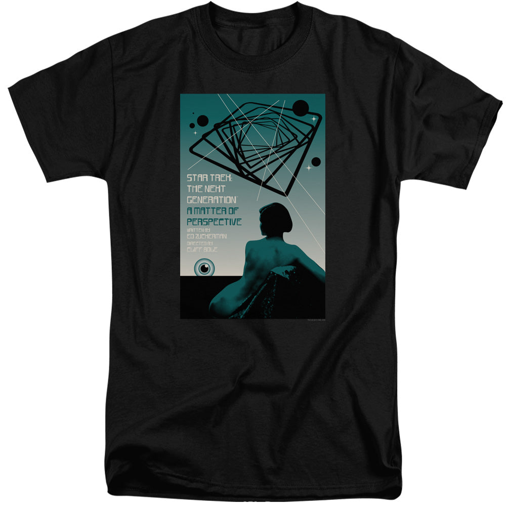 STAR TREK/TNG SEASON 3 EPISODE 14 - S/S ADULT TALL 18/1 - BLACK