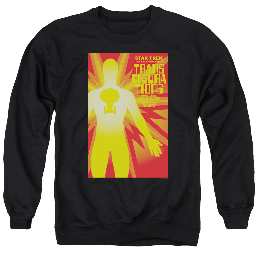 STAR TREK/TNG SEASON 3 EPISODE 25 - ADULT CREWNECK SWEATSHIRT - BLACK