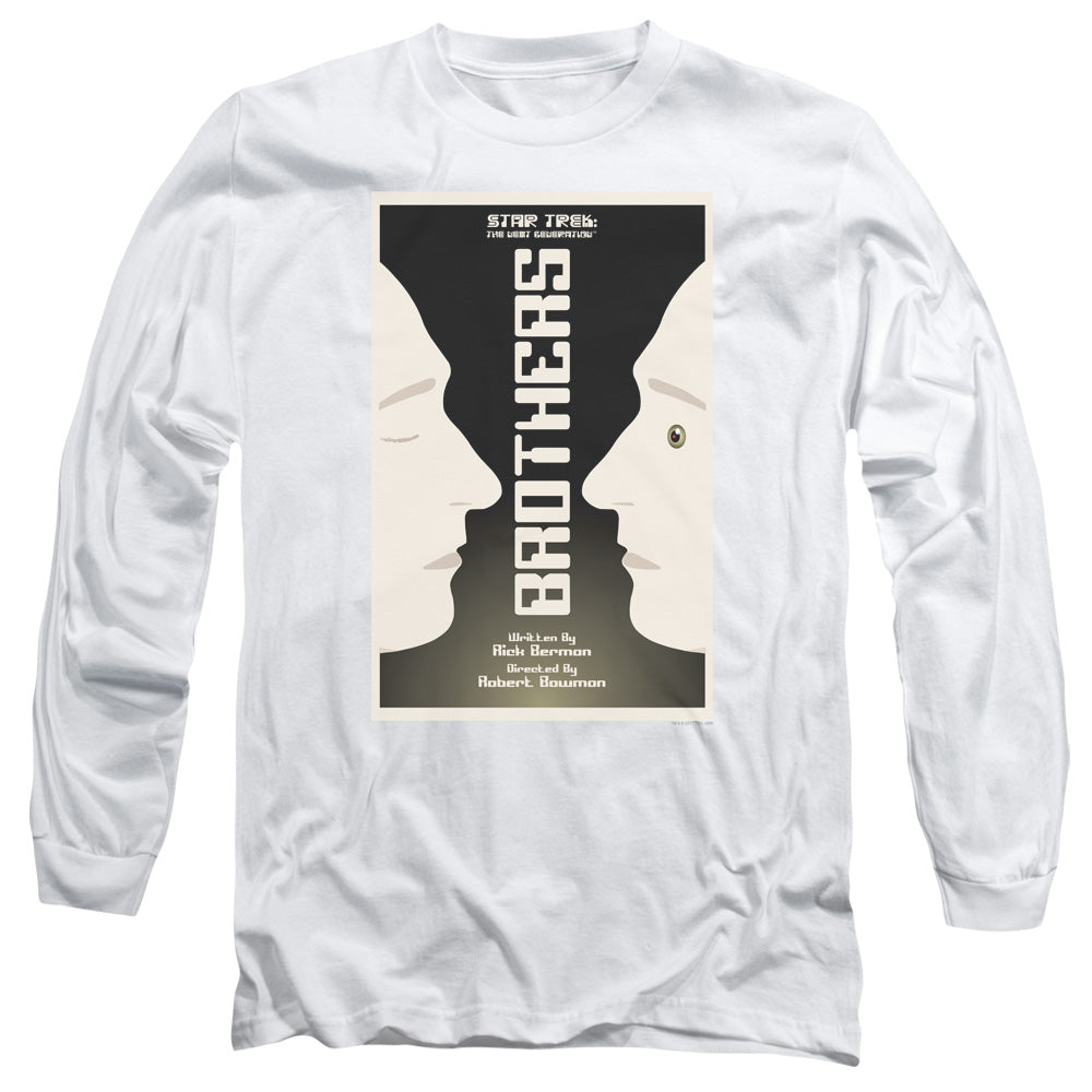 STAR TREK/TNG SEASON 4 EPISODE 3 - L/S ADULT 18/1 - WHITE