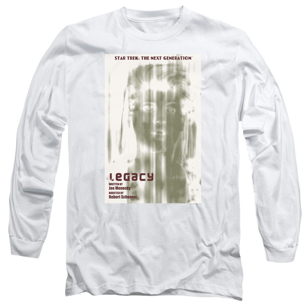 STAR TREK/TNG SEASON 4 EPISODE 6 - L/S ADULT 18/1 - WHITE