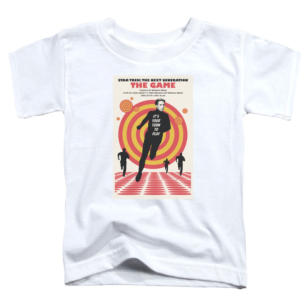 STAR TREK/TNG SEASON 5 EPISODE 6 - S/S TODDLER TEE - WHITE
