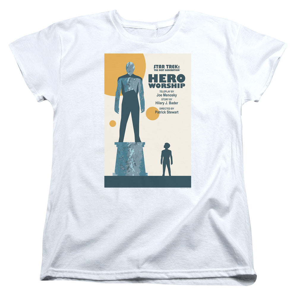 STAR TREK/TNG SEASON 5 EPISODE 11 - S/S WOMENS TEE - WHITE